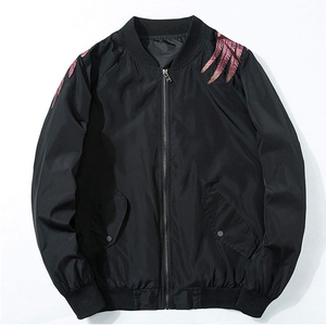 Premium Bomber Style - Custom <b>Men</b>’s <b>Lightweight</b> Bomber <b>Jacket</b> - 100% Breathable Cotton Shell with Warm Poly-Cotton Filling - Product Image 1