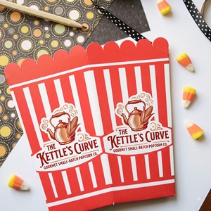 Custom Printed Eco-Friendly Microwave Safe Recyclable <b>Popcorn</b> Paper Box UV Logo Disposable Food Grade <b>Bucket</b> Wholesale - Product Image 4