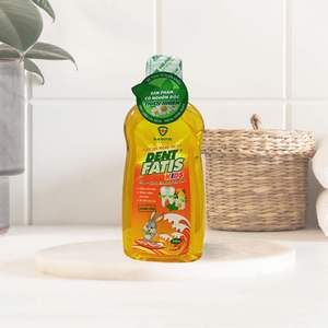 Enjuague Bucal Herbal para Niños, Sabor Naranja, Fórmula Segura y Suave, Sin Flúor, Aliento Fresco, Cuidado de las Cavidades para Niños - Product Image 5