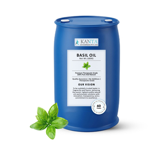 Premium Basil <b>Oil</b> 100% Pure Natural <b>Essential</b> <b>Oil</b> Wholesale Manufacturer Exporter India - Product Image 3