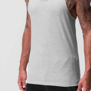 Camiseta sin Mangas de Algodón Premium para Hombre - Perfecta para Usar en Capas, el Gimnasio o Conjuntos Casuales de Verano - Product Image 6