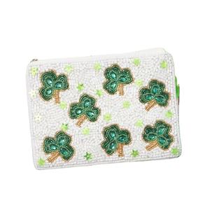 Monedero de Monedas con Cuentas de Estrella Grande Rosa Bordado, Elegante, de Primera Calidad, Hecho a Mano, con Diseño Hermoso y Moderno - Product Image 5