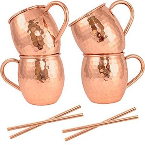 <b>Large</b> Capacity Copper <b>Mugs</b>-Modern Design Eco-Friendly Custom Logo Bulk Wholesale | METAL LINE EXPORTS | for Gifts - Product Image 3