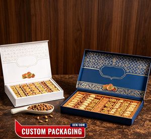 OEM Eco-Friendly Paper <b>Party</b> <b>Box</b> for Dessert Unique Branding for Special Occasions Food Package - Product Image 1