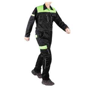 Trajes de trabajo profesionales de manga larga de algodón cómodos unisex, mono de trabajo de algodón transpirable, uniforme profesional para hombres - Product Image 3