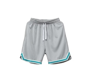 Short d'été en maille pour hommes en polyester respirant pour le basket-ball et la salle de sport - Product Image 1