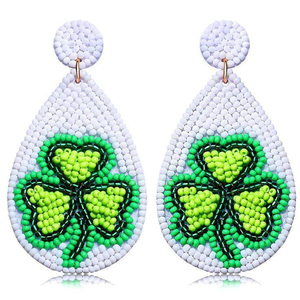 Pendientes de Corazón con Cuentas, Pendientes de San Valentín, Regalo de San Valentín por blossom craft india - Product Image 6