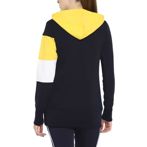 Sweat à capuche pour femme, streetwear, en molleton de coton, hiver, à carreaux, brodé, doublé, teint en pièce, 280g, grande taille, respirant, écologique - Product Image 2