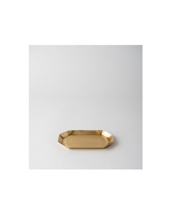 Modern Minimalist Brass Serving Tray For Contemporary Home Decor Stylish Metallic Accent For <b>Coffee</b> <b>Table</b> <b>Display</b> - Product Image 1