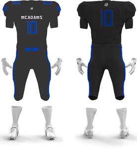 Uniformes de Fútbol Americano Sublimados Personalizados de Alta Calidad, Transpirables y de Secado Rápido, Conjunto de Jersey para Hombre, para Todas las Temporadas - Product Image 2