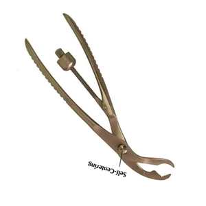 Pinzas de sujeción ósea autocentrantes de primera calidad |   Instrumentos de Acero Inoxidable para la Reducción y Alineación de Fracturas Ortopédicas, con Certificación CE e ISO - Product Image 6