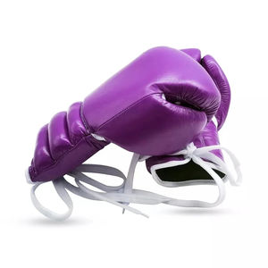 Guantes de boxeo MMA al por mayor, hechos de cuero PU de alta calidad, servicio OEM personalizado, guantes de entrenamiento MMA - Product Image 3