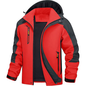 Veste de pluie pour homme, logo personnalisé, matière entièrement durable et résistante, garde le corps au sec, abordable pour un usage quotidien - Product Image 3