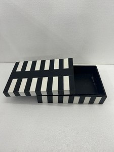 Boîtes à bijoux personnalisables en résine à motifs, faites à la main, de haute qualité, avec incrustation d'os, boîte cadeau, design coloré, décoration intérieure, mariage - Product Image 2