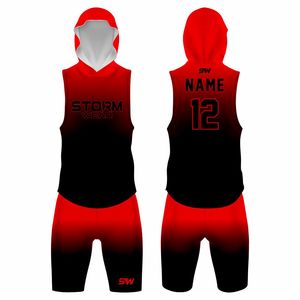 Tenues de football 7 contre 7 pour adultes, 100 % polyester, grandes tailles, respirantes, avec drapeau, service OEM ODM, ensembles d'uniformes personnalisés pour équipes 7v7 - Product Image 3