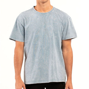 ราคาขายส่ง MOQ ต่ำ เสื้อยืดคอกลมแฟชั่นฤดูร้อนไซส์ใหญ่ สีตามสั่ง สำหรับคู่รัก ใส่ได้ทั้งชายและหญิง - Product Image 1