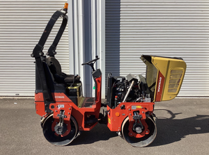 Rouleau vibratoire tandem 2013 CC-900G de 1,3 tonne, 900 mm, petit compacteur d'asphalte à double tambour - Product Image 3