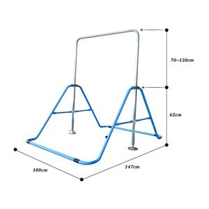 บาร์ยิมปรับความสูงได้สำหรับเด็กโครงเหล็กทนทานปลอดภัย & โครงสร้างปีนเขาและของเล่นในร่มที่แข็งแรง - Product Image 2