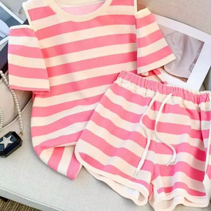 Women Summer Set Made from Lightweight Breathable Fabric cotton Women Summer Set Designed for Daily Casual Wear Summer Set - Product Image 1