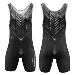 Combinaison de lutte personnalisée pour hommes, uniforme sublimé, séchage rapide, compression extensible, combinaison de lutte une pièce, OEM ODM Cus - Product Image 1