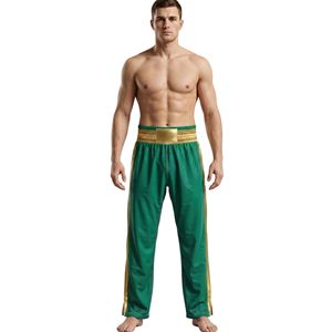 Royal Blue <b>Elastic</b> Waist Boxing <b>Trousers</b> Lightweight Apparel Comfortable Martial Arts Training Boxing <b>Trousers</b> - Product Image 4