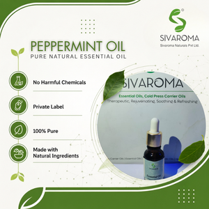 Huile essentielle de menthe poivrée fraîche et aromatique pour savons, bougies, parfums d'intérieur, soins personnels et programmes d'approvisionnement en gros - Product Image 3