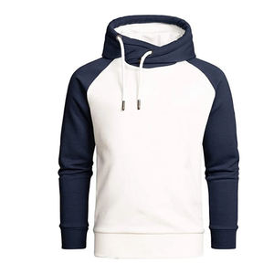 Sudadera con Capucha para Hombre, Diseño de Parches, Estilo Casual, Corte Regular, con Bolsillos, Forro Polar, Transpirable, Ecológica, para Otoño - Product Image 6
