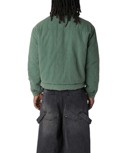 Chaqueta de trabajo de algodón personalizada para hombre, estilo urbano, talla grande, ropa transpirable, chaqueta de trabajo de lona hecha en fábrica para hombre - Product Image 2