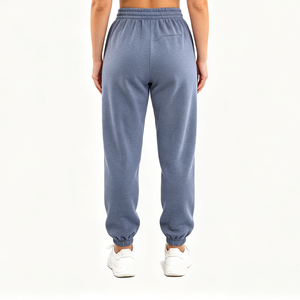 Women's All-Season Casual Straight Pants 2025 New Spring <b>Summer</b> Collection Middle-Aged Elderly Elastic Waist <b>Thin</b> Design - Product Image 4