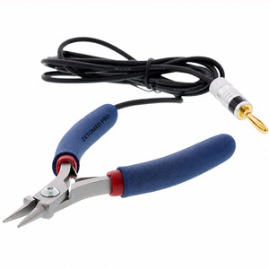 Tronex Premium grade Grounded Stainless Steel <b>Long</b> Tip Needle <b>Nose</b> Pliers for Permanent Jewelry Welding Micro Welders - Product Image 6