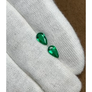Esmeralda Natural Premium en Forma de Pera, Gema Suelta de Alta Calidad para Joyería - Product Image 1