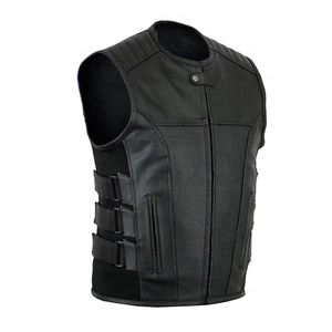 Chaleco de Cuero para Hombre de Alta Calidad a Precio de Mayoreo |   Chalecos de Cuero para Hombre, Transpirables, de Cuero Puro, Material de Alta Calidad - Product Image 1