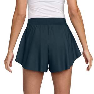 Jupe de tennis sportive respirante à taille mi-haute personnalisée avec poches pour femmes, en tissu tricoté Spandex/Polyester - Product Image 6
