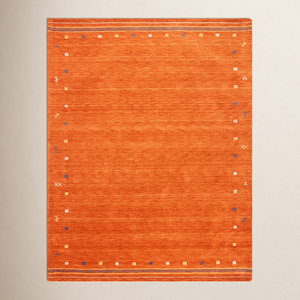 <b>Hand</b> <b>Tufted</b> Wool/Cotton Gabbeh Design Carpet | Eco Friendly Abstract Modern Tribal Geometric Area <b>Rug</b> | Custom Handmade Living - Product Image 1
