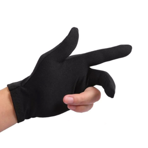 Guantes de billar OEM más vendidos para jugadores de billar y snooker, con 3 dedos, para adultos, en diferentes tallas. - Product Image 5