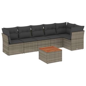 Conjunto de Sofás Grises para Jardín - Product Image 2