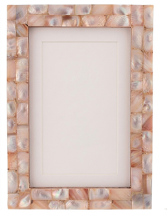 FASHION CRAFT TFC 502 Bone7 Mop Inlay Solid Wood Sustainable Minimalist Modern Vintage Photo <b>Frame</b>-Lightweight Elegant - Product Image 1