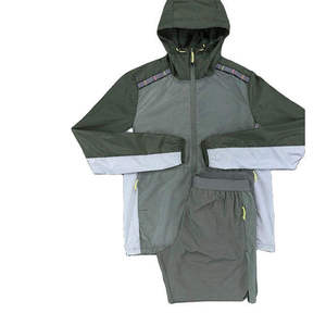 Prix Abordable Nouvelle Collection Survêtements Coupe-Vent Homme Tendance Décontractés Unis Légers Respirants Résistants au Vent avec Cordon de Serrage pour l'Hiver - Product Image 2