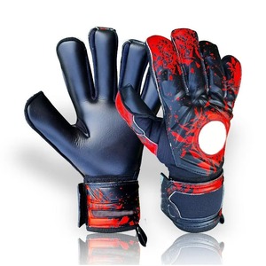 Guantes de portero de fútbol profesional hechos con látex alemán de alta calidad, antideslizantes y transpirables para entrenamiento. - Product Image 2