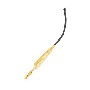 Tubo de Succión Yankauer de Alta Calidad de 28 cm y 8 mm, Negro/Dorado, para Cirugía Menor, Plástico y Neurocirugía, Instrumentos Quirúrgicos de Acero Alemán con Certificación CE - Product Image 1