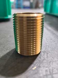 Raccord de tuyauterie en laiton droit 4 pouces, filetage mâle NPT, haute pression, résistant à la corrosion, pour alimentation en eau, embout de raccordement AOL08 - Product Image 5