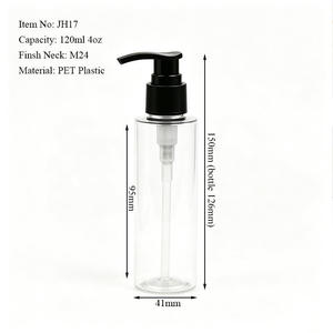 ขวดปั๊มทรงกระบอกพลาสติก HDPE ขนาด 120 มล. 4 ออนซ์ สีตามสั่ง เป็นมิตรกับสิ่งแวดล้อม พร้อมโลโก้ตามสั่ง - ขวดเปล่าสำหรับใส่โลชั่น แชมพู และครีมอาบน้ำ - Product Image 2