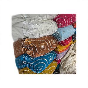 Premium HONEY LACE Fendy Warp Knitted Georgette <b>Fabric</b> Floral Polyester/Nylon/Metallic <b>Beads</b> Work Wedding Boys Girls Garments - Product Image 1