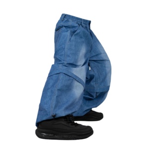 Pantalon de ski/snowboard unisexe OEM pour l'hiver, respirant, Polartec -Tex, imperméable 10 000 mm, coupe-vent, isolation en polaire, neige - Product Image 5