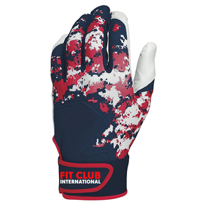 Gants de frappe de baseball professionnels respirants, très demandés, avec impression camouflage sublimée, personnalisables pour le sport - Product Image 3