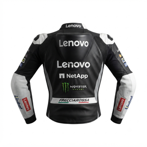 Men’s Cowhide Leather <b>Racing</b> <b>Jacket</b>/Chaqueta MotoCP Style CE Level 2 Armor Motorcycle Track Riding Protective Gear CE - Product Image 2