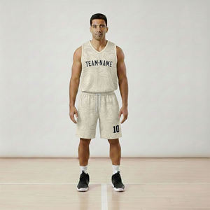 Ensembles d'uniformes de basketball personnalisés en polyester par sublimation, réversibles, respirants, grandes tailles, avec nom d'équipe appliqué, service OEM - Product Image 5