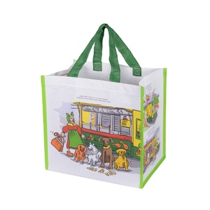 Sac à provisions RPET écologique | Fourre-tout en polyester recyclé pour supermarché - Product Image 3