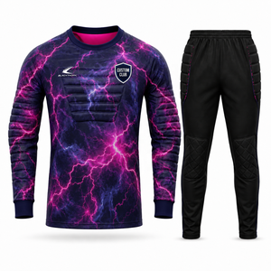 Conjunto de Camiseta de Portero de Fútbol de Manga Larga para Hombre, Sublimación, Corte Atlético, Uniforme de Portero para Adultos - Product Image 5