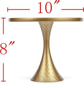 Elegante Soporte para Pasteles para Exhibición de Postres, Soporte de Servicio de Calidad Premium para Panadería, Bodas, Fiestas y Uso Doméstico - Product Image 3